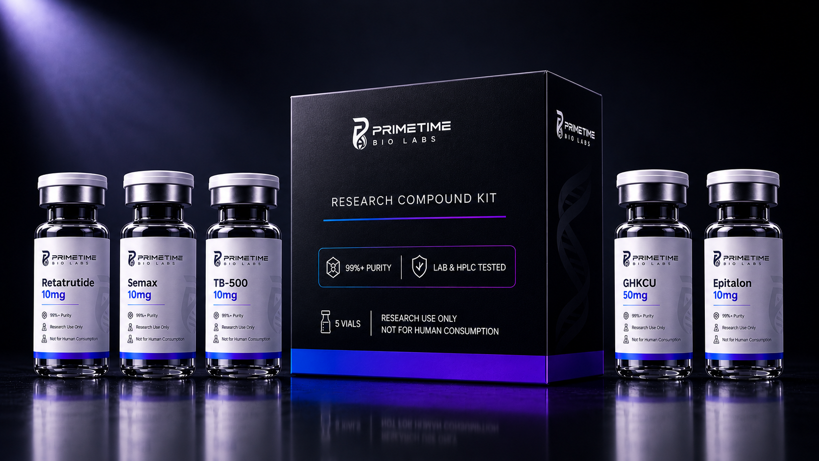 Primetime Biolabs research facility